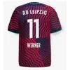 XXXL 4XL 2023 2024 RBL Futbol Formaları Leipziges 23 24 Futbol Gömlekleri Xavi Olmo Poulsen Forsberg Erkek Üniformaları Werner Openda Silva Oyuncu Versiyon Erkek Çocuk Kitleri Setleri