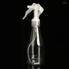 収納ボトル5PCS 200mlポータブルプラスチックトリッジスプレーボトル補充可能な絞り包みトラベル液体コンテナサロンバー髪のツール