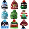 Parti Favor Led Noel Şapkası Sweater Beanie Noel Baba Elk Çocuklar İçin Işıklı Örme Kapak Xmas 2021 Yıllık Dekorasyonlar Dalgalanma Teslimat Ev G Dhifj