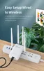 Routers 300 Mbps Wireless Repeater Router 2.4GHz Home WiFi Extender 4*3DBI antenne Wi Fi Lange dekking Externe WiFi Signaalversterker