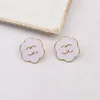 20 Gemengde Luxe Designer Merk Letter Stud Earring Voor Charme Vrouwen Letters Studs Gladde Mode Oorbellen Bruiloft Sieraden Hoge kwaliteit