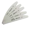 Nail Files 25/50PCS Nail File 100/180 UV Gel Polish Curved Grey Nail Art File Sanding Para Manicura Lime A Ongle Pedicure Nail Tool 230531