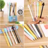 Gel Pens Stationery Cute Totoro Gelink Pen Signature Escolar Papelaria School Office Writing Supply Students Gift1 Drop Delivery Bus Dhh0H