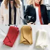 Scarves Satin Silk Narrow Scarf Neckerchief Solid Neck Long Thin Head Hair Band Bag Ribbon Headbands DIY