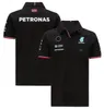 New F1 racing polo shirt summer outdoor short-sleeved body shirts of the same style custom