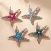 Spille Spille Petto scintillante adatto per le donne scintillanti strass fascino stelle marine perni abiti di lusso gioielli regali per feste G230529