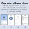 Маршрутизаторы Xiaomi Ac1200 Global Version Wi -Fi Range Extender Router2,4 ГГц и 5 ГГц высокоскоростной сети Hotspot Network Xiomi Ethernet