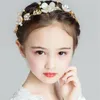 Accesorios para el cabello Corona para niños Diadema de flores para mujer Princesa Tiara Corona Fiesta de boda Señoras Niñas Guirnaldas Tocado floral