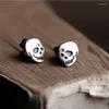 Boucles d'Oreilles ONSTALL Qualité Argent 925 Rétro Tendance Goujons Homme Marée Femme Personnalité Punk