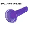 Massager 1pc Simulering Dildo Super Small Mini Size Female Eggless Backyard Sug Cup Anal Plug