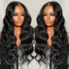 13x6 Body Wave Lace Wig Human Hair Wigs Brazilian 34 inch Water Wave 5x5 Transparent Lace Closure Frontal Wig Remy For Women