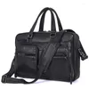 Porte-documents hommes porte-documents hommes en cuir véritable sac à main sac à bandoulière Top qualité vache luxe affaires mâle messager sacs pour ordinateur portable