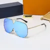 Women Fashion Sunglass Designer Luxury Golden Letters Full Frame Eyeglasses For Mens Womens Casual Trendy Mixed Color Adumbral