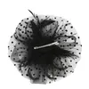 Vintage Bride Hair Accessories Feather Headflower Beaded Flower Mesh Hair Hoop Hat Versatile Dress Qipao Accessories XMZ-0015