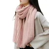 Scarves Reliable Long Scarf Fine Workmanship Cold Resistant 6 Colors Optional Woolen Yarn Knitted Winter