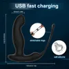 Anal Vibrator Male Prostate Massager Pénis Anneau Retarder L'éjaculation Cockring À Distance Anus Butt Plug Doigt Masturbation Sex Toy Hommes L230518