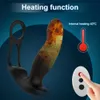 Anal Vibrator Male Prostate Massager Pénis Anneau Retarder L'éjaculation Cockring À Distance Anus Butt Plug Doigt Masturbation Sex Toy Hommes L230518