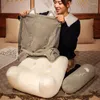 Kussen Nachtkastje Zachte Tas Groot Rugkussen Bed Taille Ondersteuning Driehoek Lezen Cartoon Tatami Sofa Verwijderbaar