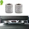 Novo Universal Cristal Strass Assento de Carro Encosto de Cabeça Anel Coleiras Decoração Encantos Diamante Bling Acessórios Interiores de Carro para Mulheres Meninas