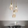 Lampy wiszące nowoczesne żelazne deco deco chambre luminaire suppendu żyrandol.