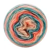 Stickat Space Dyed DIY Handwoven Medium Plush Sprayed Wool Garn Skin Friendly Baby Thread P230601