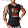 Herren T-Shirts New Gym Tank Tops Herren Unterhemd Sportbekleidung Workout Bodybuilding Männer Fitness Übungsbekleidung Weste Ärmelloses Shirt T230601