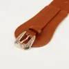 Cinture Portafogli da donna in pelle originale Cintura elastica di lusso Cintura europea e americana SCM0040