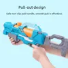 サンドプレイファンパン子供銃おもちゃのおもちゃ男の子と女の子は夏に屋外で戦う大きなポンプが銃を引っ張ります。