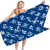 Designer Serviette De Plage 160X80CM Lettre De Mode Imprimé Femmes Maison Serviette De Bain En Gros Microfibre Fille Longues Serviettes De Bain Cadeau Top Qualité