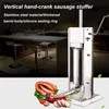 3L/5L/7L Sausage Stuffer Professional Manual Bagging Machine Perfekt för restaurangkök