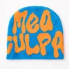 Knitted Mea Culpas Vailies Soft Designer Hats for Men Modne zimowe projektant na świeżym powietrzu Moda Piękna czarna czaszka czaszka Y2K Kobiety popularne MZ09 C23