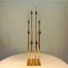 8/10 Arm Gold Tall Candelabra Wedding Table Centerpiece Decoration Metal Pillar Candle Holder Candelabra Centerpiece Wedding imake926