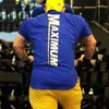 T-shirty męskie 2020 Męskie T-shirt Los Lose Pasping Fitness Ruch Kulturystyka Kulturystyka