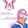 Occhialini da nuoto clip per naso in silicone tappi per le orecchie set di cuffie da nuoto per squalo antiappannamento per bambini e ragazze occhiali per bambini di età compresa tra 3 e 12 anni P230601