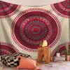 Arazzi Indian Mandala Tapestry Wall Hanging Sandy Beach Throw Rug Coperta Tenda da campeggio Materasso da viaggio Bohemian Sleeping Pad 230531