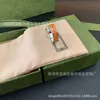 80% korting op designer sieraden armband ketting ring lijm laten vallen mannen vrouwen ringen gesp elkaar. Love groen emaille Sterling paar ringnieuwe sieraden