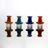 Lo nuevo Cool 30MM Fumar Portátil Colorido Vidrio grueso Hecho a mano Bubble Carb Cap Nails Dabber Bong Oil Rigs Hookah Shisha Waterpipe Bowl Bubbler Tip Hat DHL