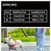 Leashes Truelove Soft Rope Dogs Leash Floral Leash for Dogs Cats Soft Padded Handle Cotton Fabric Zincalloy Hook Safe Outdoor Training