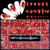 Nail Art Decoraties 2800 stks s 3D Glanzend Kristal Bedels Edelsteen Luxe Sieraden Steen Voor DIY Levert 230601