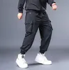 Byxor plus 7xl 6xl xxxxxl Men hip Hop Black Cargo Pants Joggers Sweatpants Overalls Men Streetwear Harem Pants Women Fashions byxor