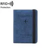 Miyin 2022 Travel Pu Leather Passport Caber Card Caild Wallet Porta Porta Pasaporte Custom Sublimation RFID Passport Holders