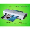 Laminator 2021 Ny uppdatering SL200 A4 Dokumentfoto Hot/Cold Thermal Laminering Machine Laminator EU Plug med 10 st plastfilm