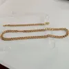 Luxury 18ct Yellow Gold Heavy 10MMNecklace bracelet set Miami Curb Link Cuban Mens Chain Jewellery 24 Links3158