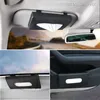 Car Tissue Box Modern Simple and Convenient Hanging Type Leather Upholstery