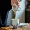 Kopjes Schotels Japanse Witte Porselein Master Cup Creatieve Kleur Emaille Theekopje Huishoudelijke Water Mok Kleine Theekom Kantoor Drinkware