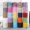 Garn 200 m stickad raffia miljövänlig bakning förpackning papper rep bindande tejp virkning garn sommarhatt p230601