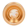 Yoyo Aluminum Alloy YoYo Ball Professional Unresponsive YoYo Golden YoYo with Replacement String