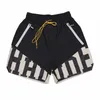 Rhude Designer Shorts Męskie Modne spodnie plażowe Sports Fitness Luksusowe wysokiej jakości szorty swobodne szybkie suszenie oddychające szorty Europejskie C3SI#