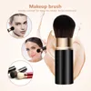 Pinceaux de maquillage Dighealth rétractable professionnel visage cosmétique brosse fond de teint Portable fard à joues poudre outils