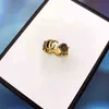 60% rabatt designer smycken armband halsbandstillbehör daisy ring brons blomma turkosa ring för par